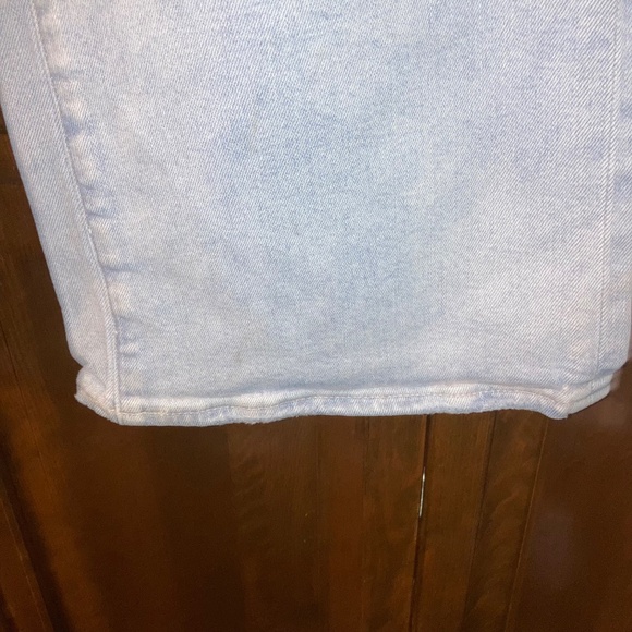 Gap Light Wash Trouser Style High Rise Denim Jeans Size 8 Petite - Picture 2 of 8